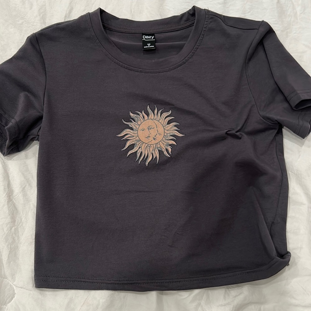 Grey Women’s Crop Top- Medium
